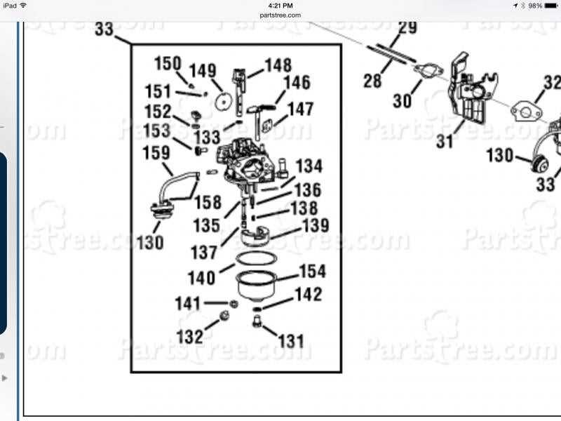 troy bilt storm 2410 parts diagram