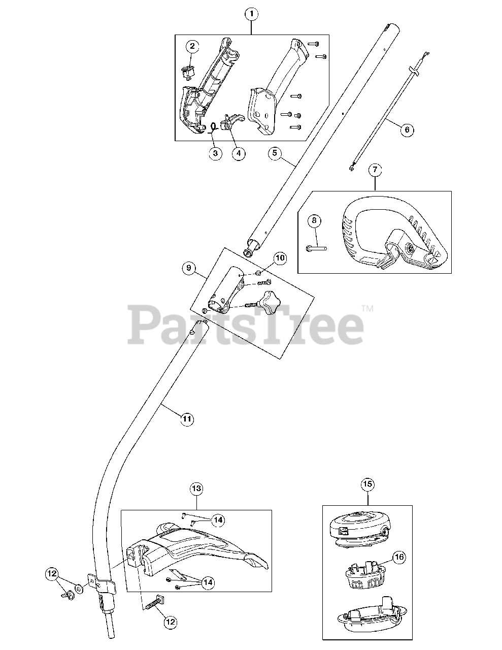 troy bilt tb525 ec parts diagram