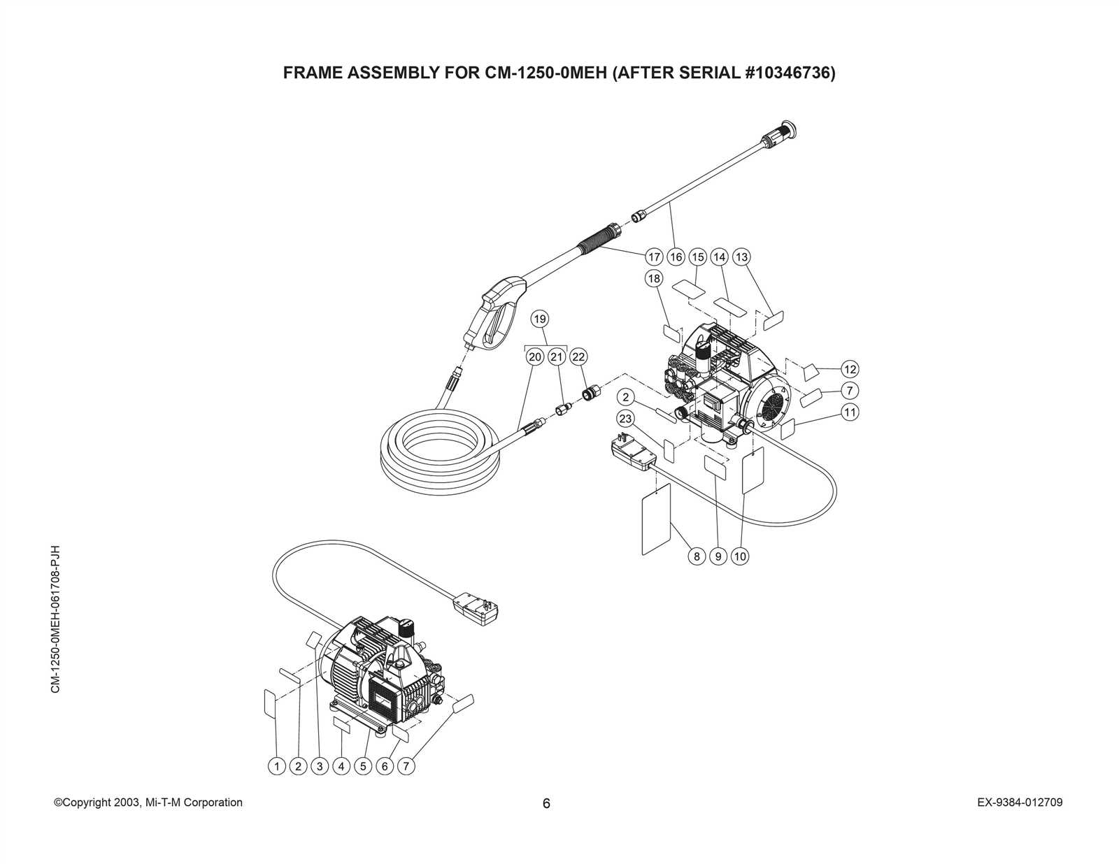 troy bilt xp 3000 psi pressure washer parts diagram