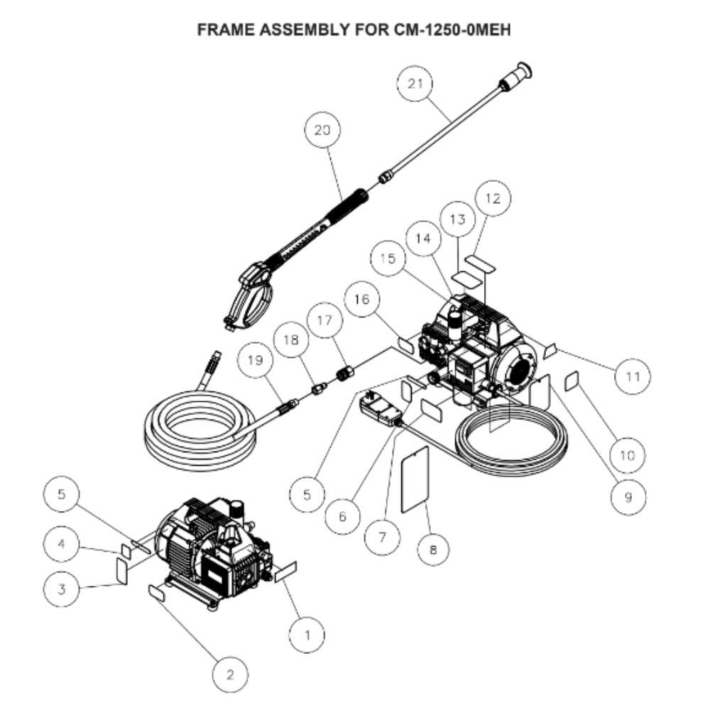 troy bilt xp 3000 psi pressure washer parts diagram