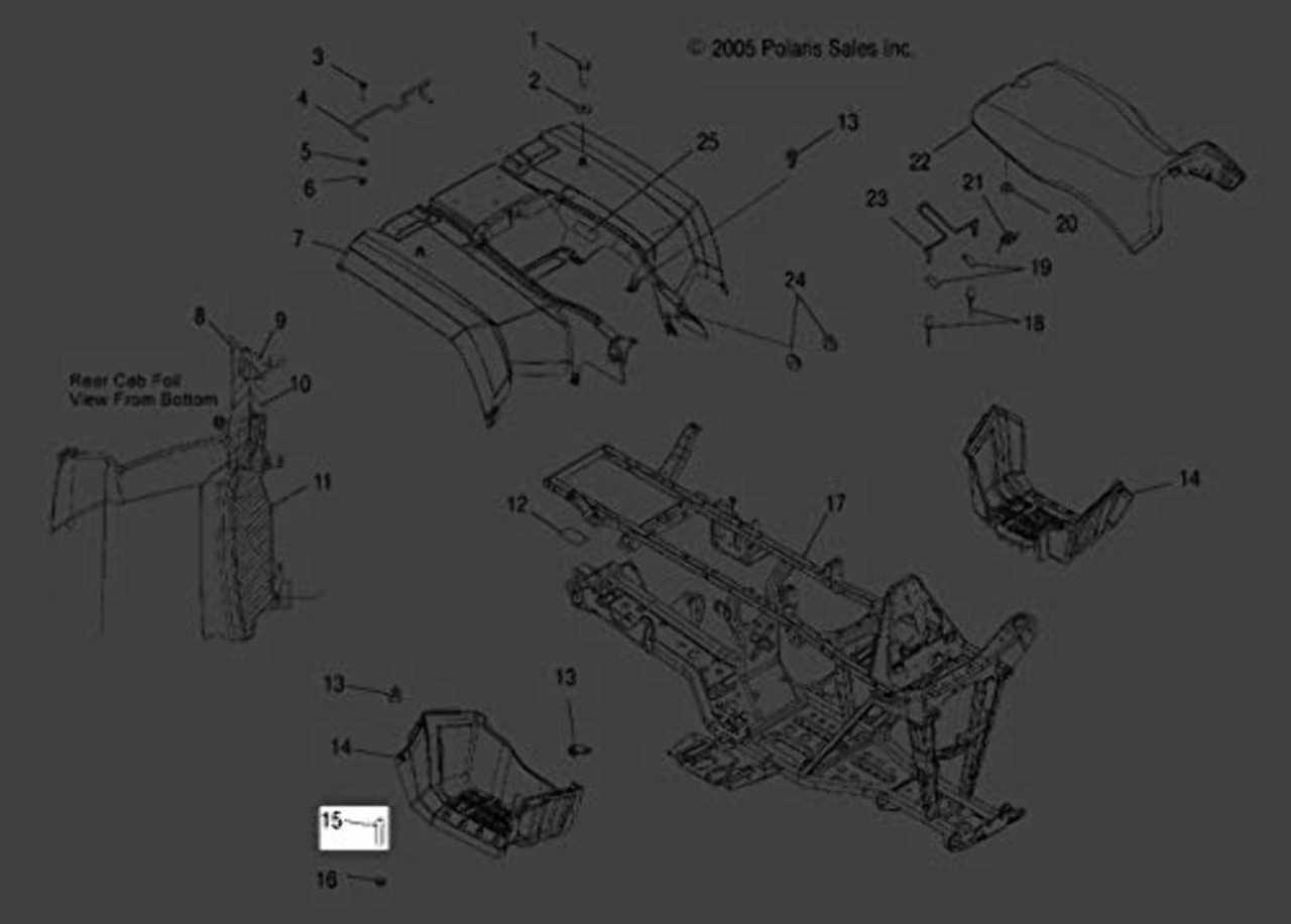 polaris ranger 800 parts diagram