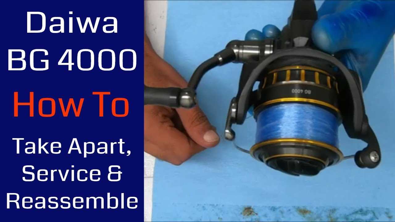 daiwa reel diagrams parts lists