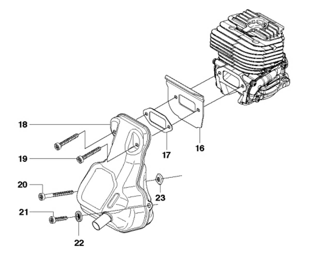 husqvarna k760 parts diagram