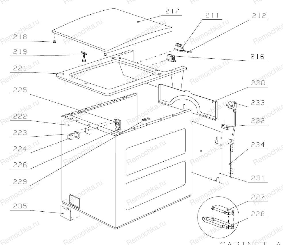 hotpoint range parts diagram