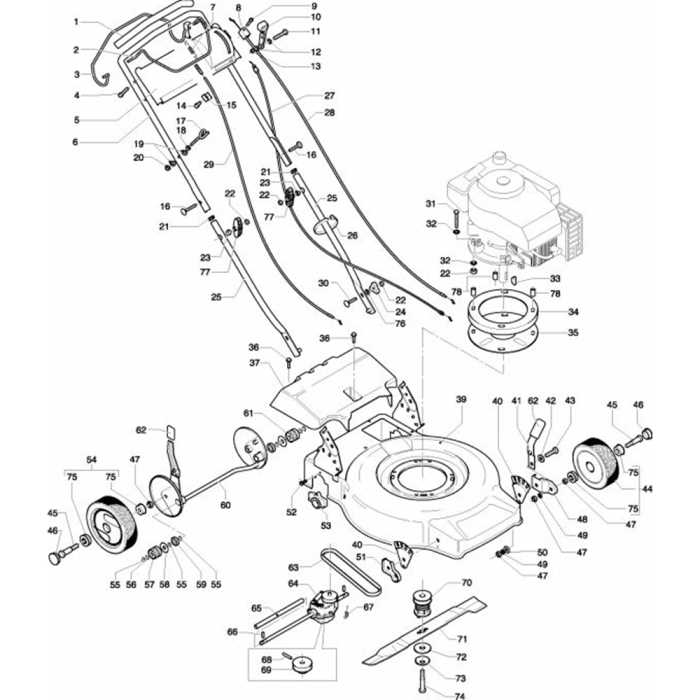 husqvarna lgt 2654 parts diagram