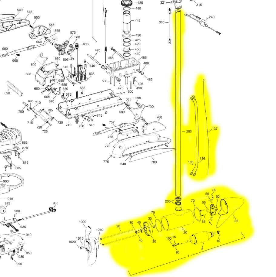 motorguide trolling motor parts diagram