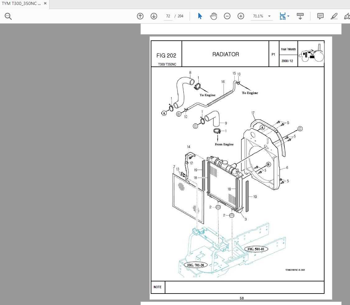 tym tractor parts diagram