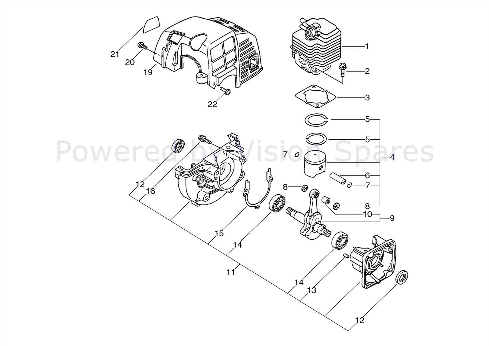 echo es 250 parts diagram