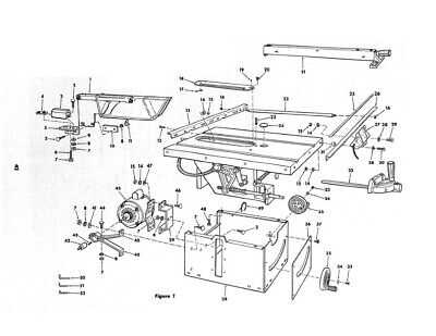 craftsman 113 table saw parts diagram