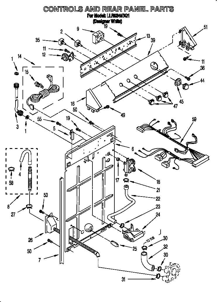 kenmore 80 series washing machine parts diagram