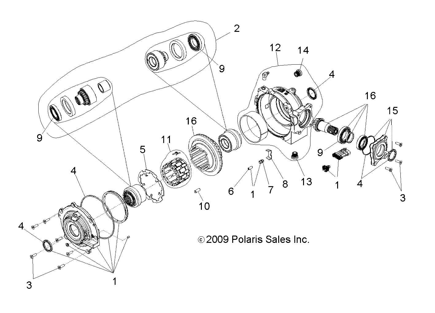 polaris ranger 800 parts diagram