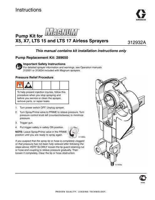 graco magnum x5 spray gun parts diagram