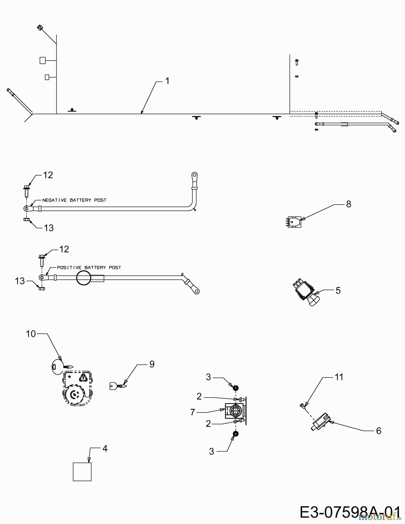 cub cadet ltx1050 parts diagram