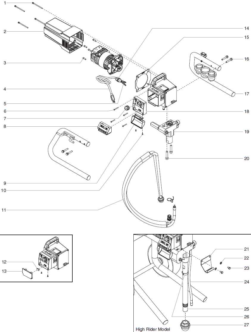 titan 440 paint sprayer parts diagram