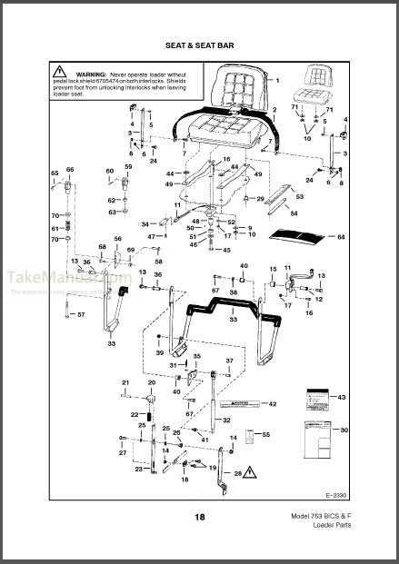 bobcat 743 parts diagram