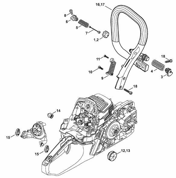 stihl ms 291 parts diagram