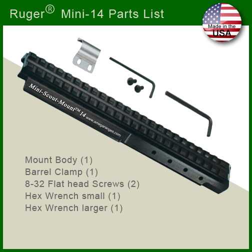 ruger mini 14 parts diagram