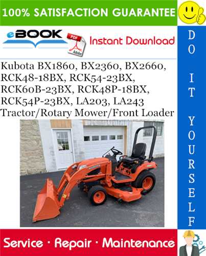 kubota bx2360 parts diagram