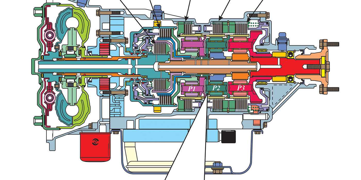 allison transmission parts diagram