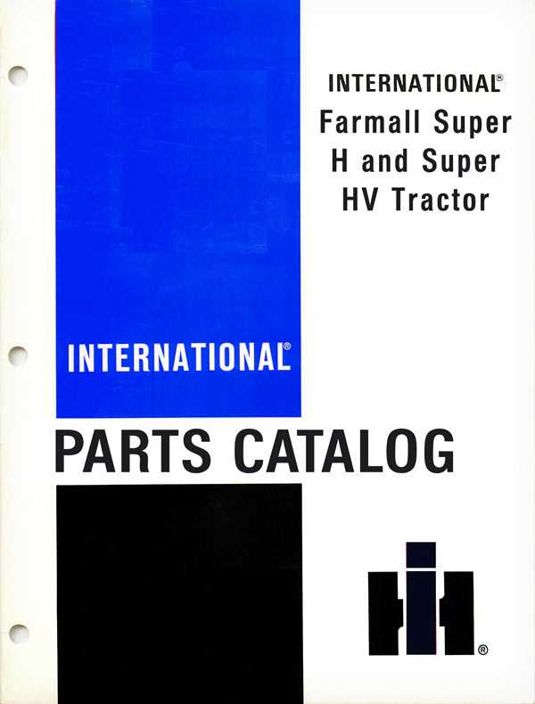 farmall super a parts diagram