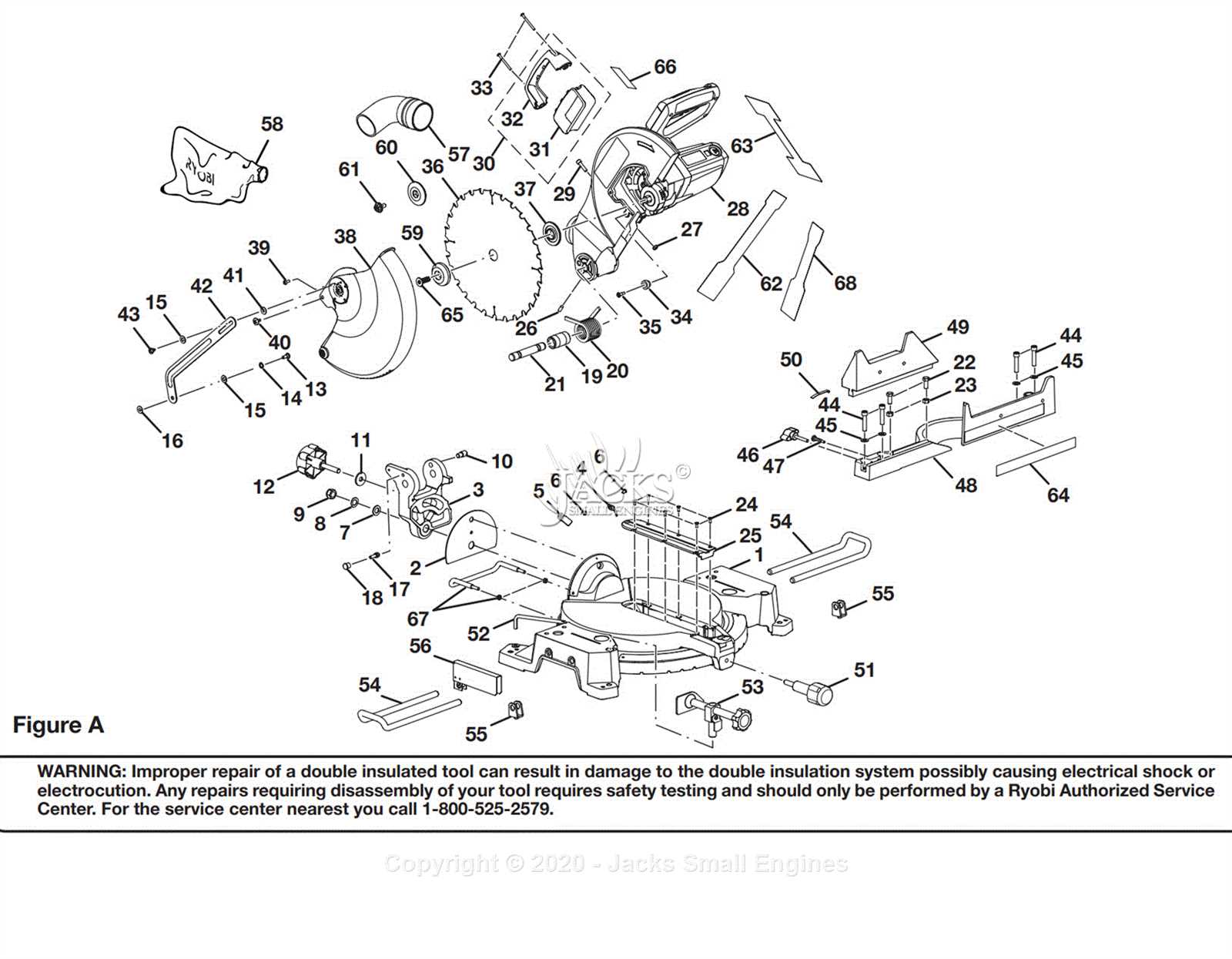 ryobi chainsaw parts diagram