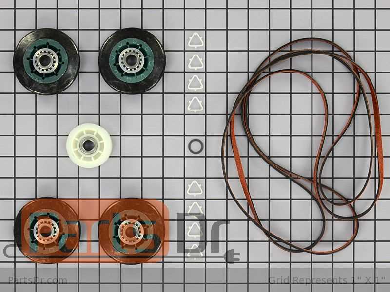 whirlpool dryer diagram of parts