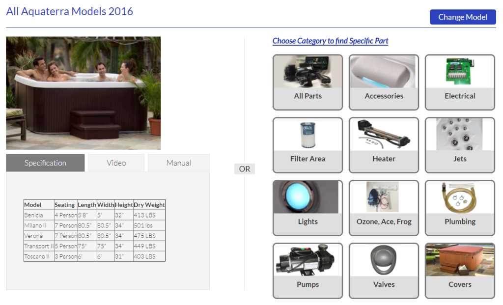 hot tub parts diagram