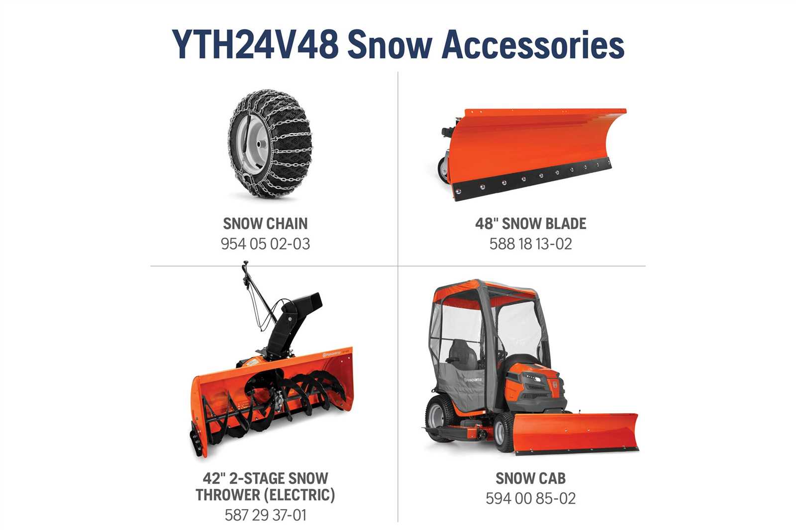 husqvarna yth24v48 parts diagram