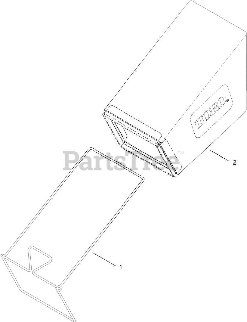 toro model 20332 parts diagram