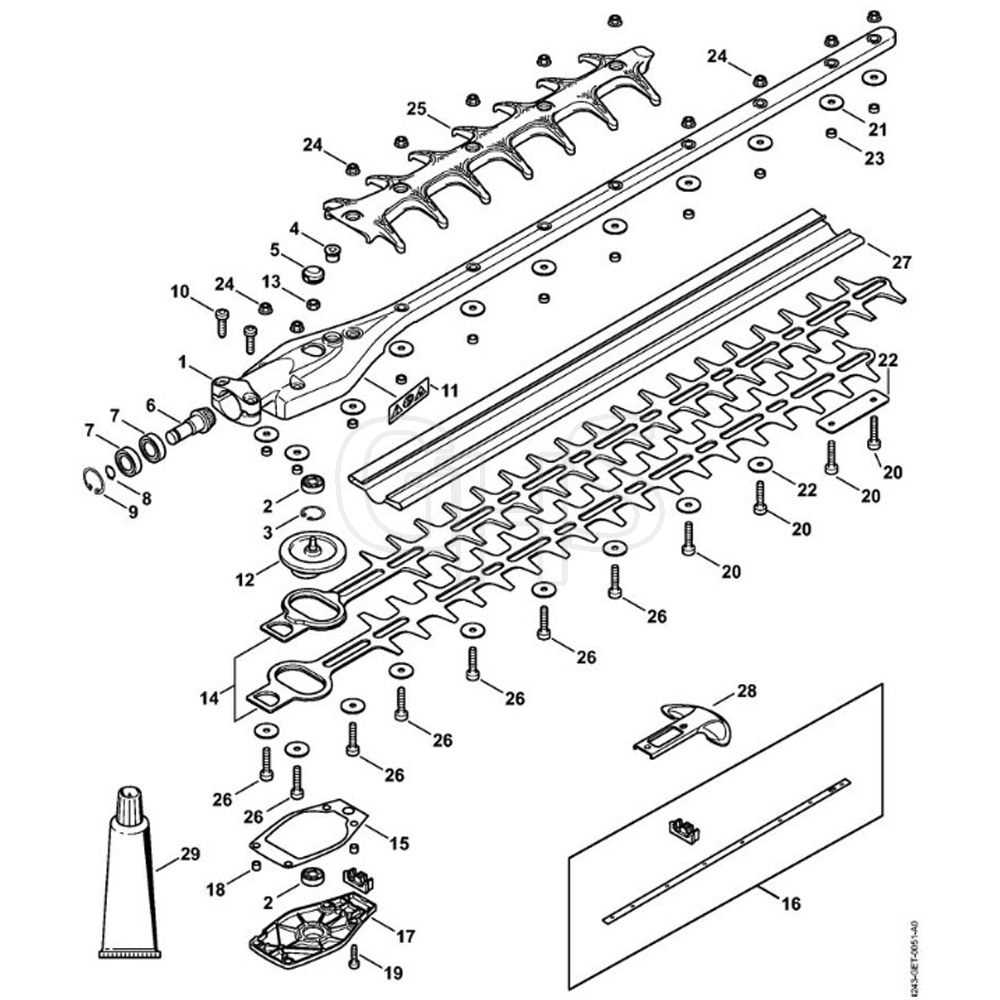 stihl hl 94 k parts diagram