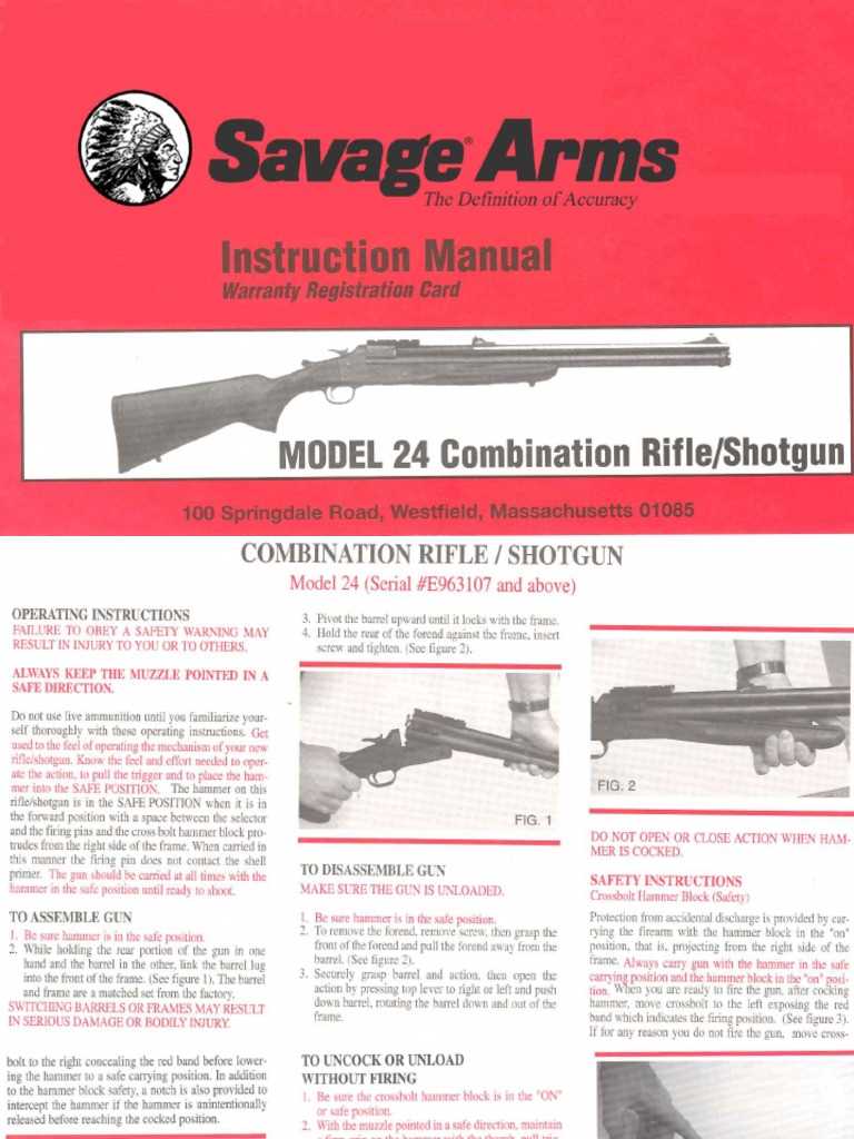 savage model 24 parts diagram