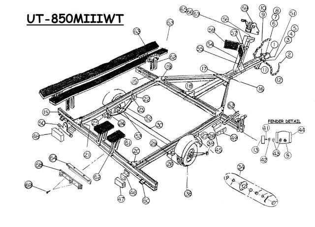 tahoe boat parts diagram