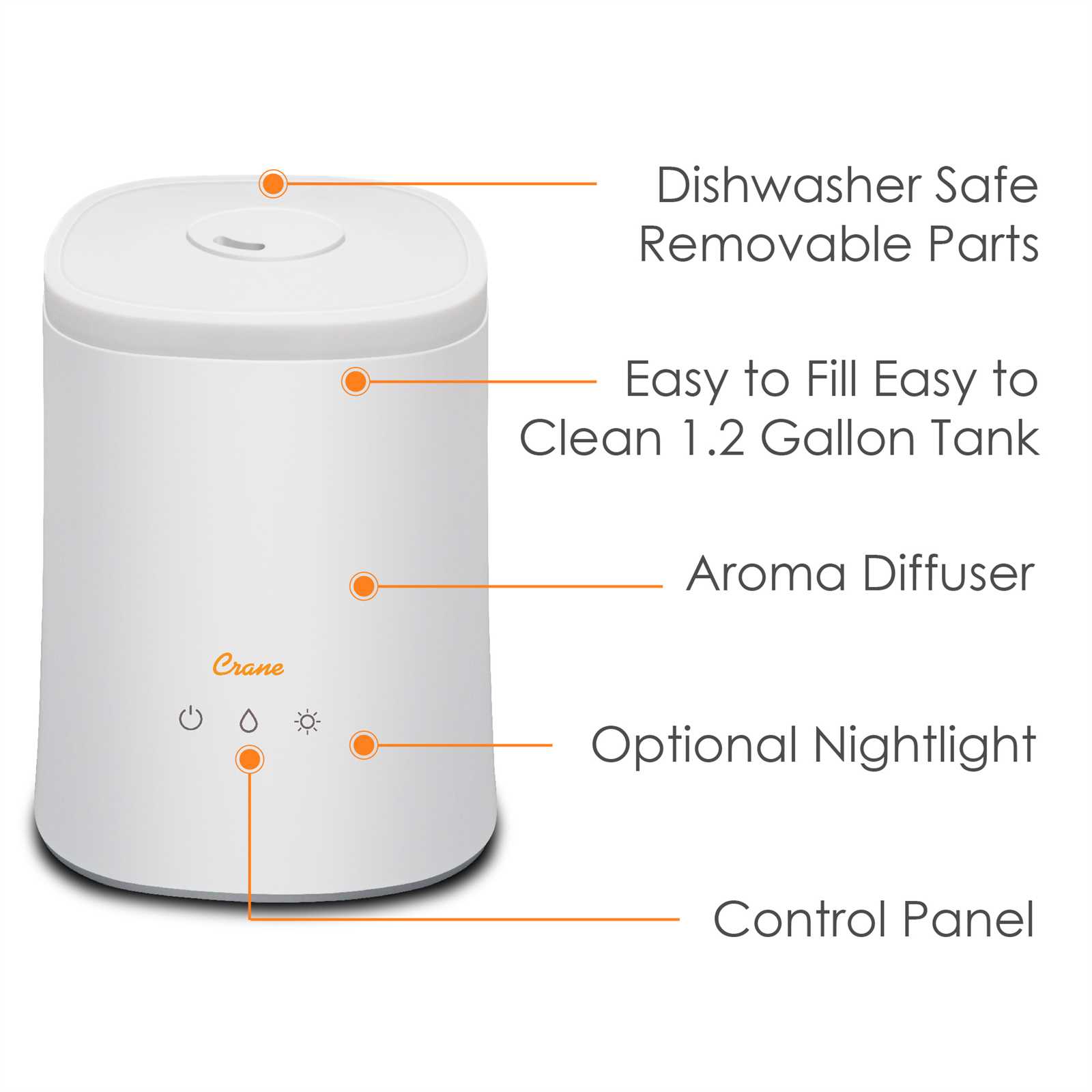 crane humidifier parts diagram