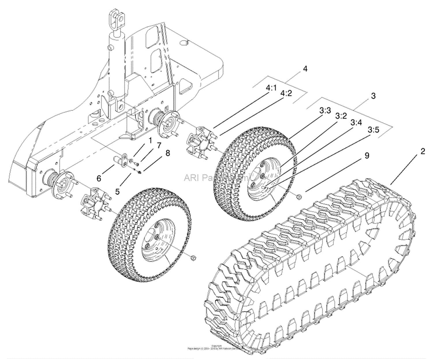 cat skid steer parts diagram