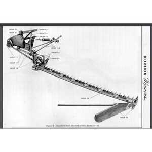 massey ferguson 41 sickle mower parts diagram