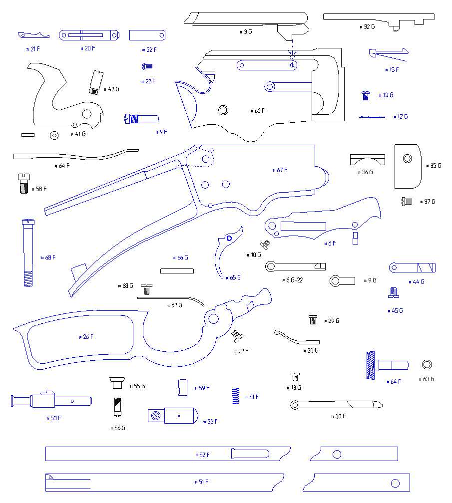 marlin golden 39a parts diagram