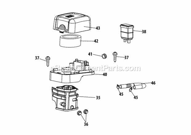 mtd rear tine tiller parts diagram