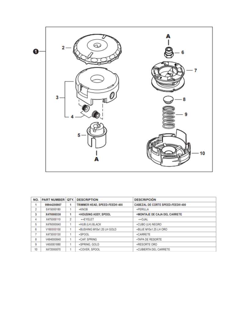 echo srm 210 parts diagram