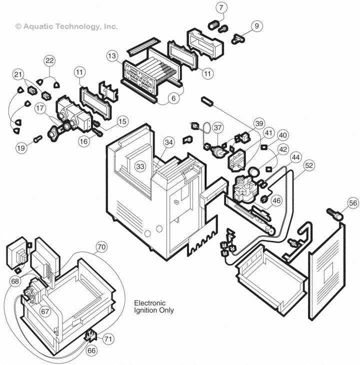 hayward h150 pool heater parts diagram