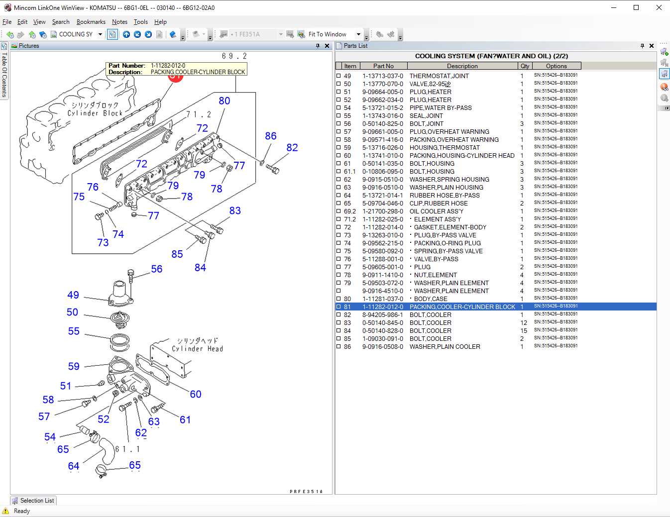 komatsu forklift parts diagram