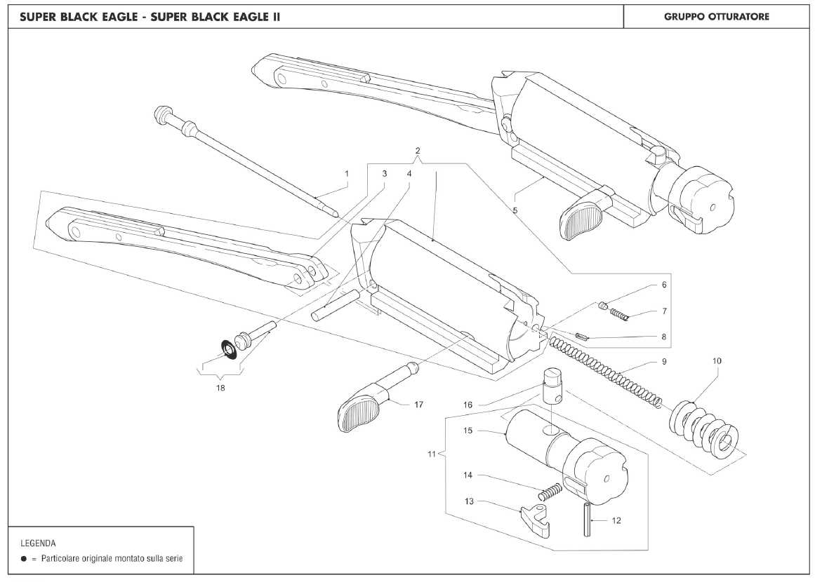 benelli super black eagle parts diagram