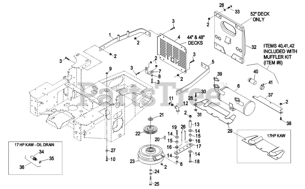 exmark 30 inch mower parts diagram