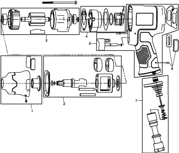 dewalt impact driver parts diagram