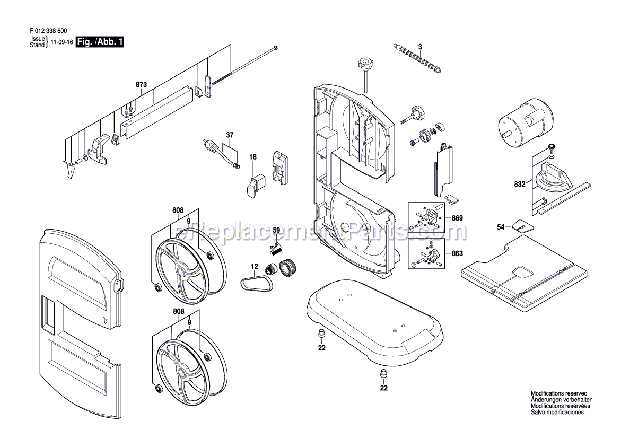 skil saw parts diagram