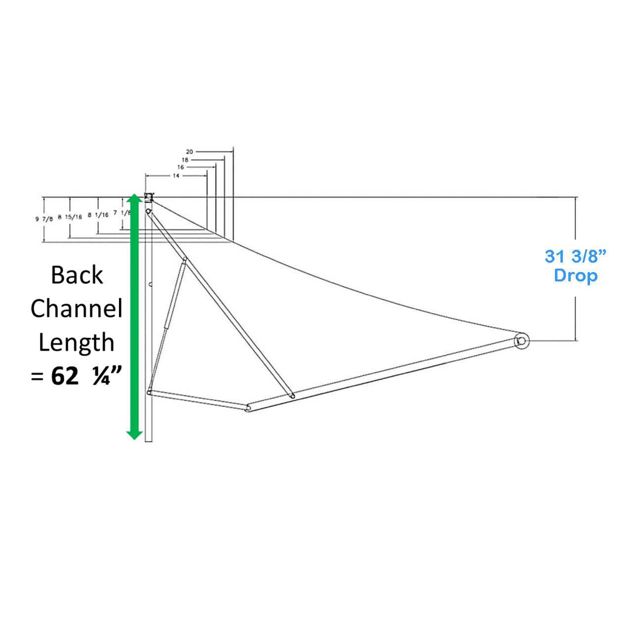 dometic a&e awning parts diagram