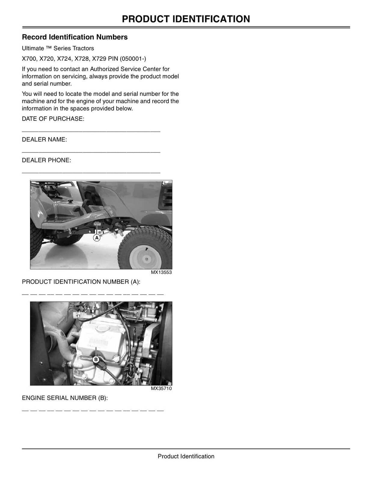 john deere x720 parts diagram