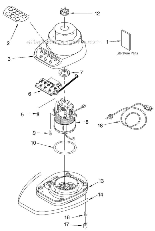 kitchenaid parts diagram