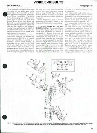 ford 1900 tractor parts diagram