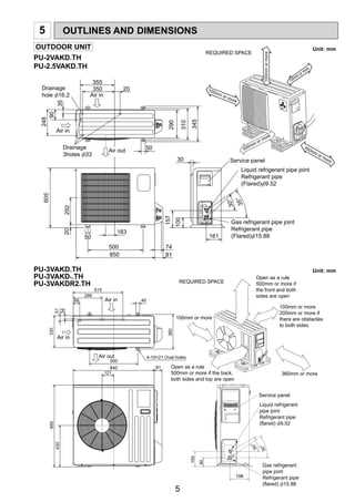 mitsubishi mini split parts diagram