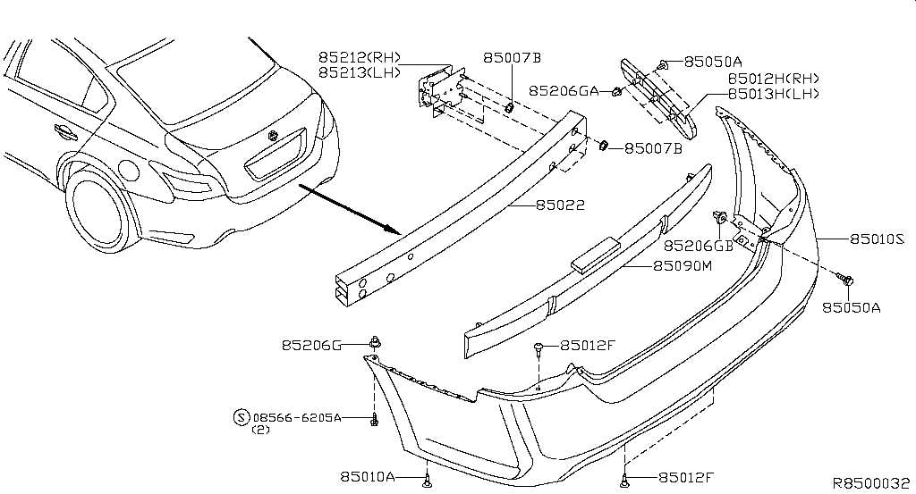 2015 nissan altima parts diagram